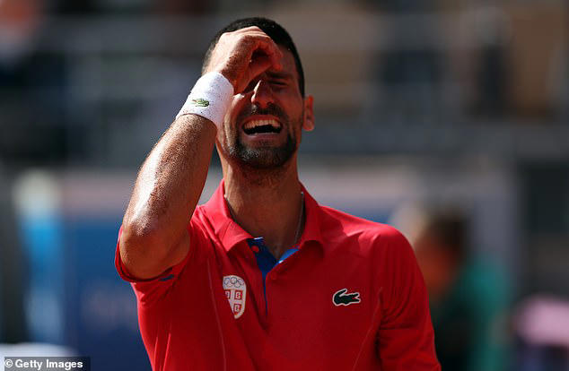 Novak Djokovic, who beat Alcaraz 7-6 7-6, was also overcome with emotion after the final