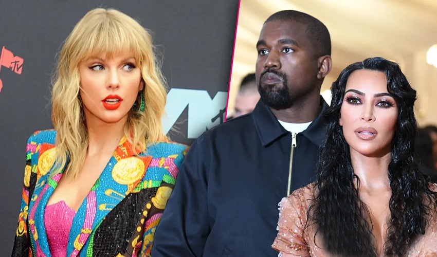 Taylor Swift Slams Kim Kardashian, Kanye West over Travis Kelce In a ...